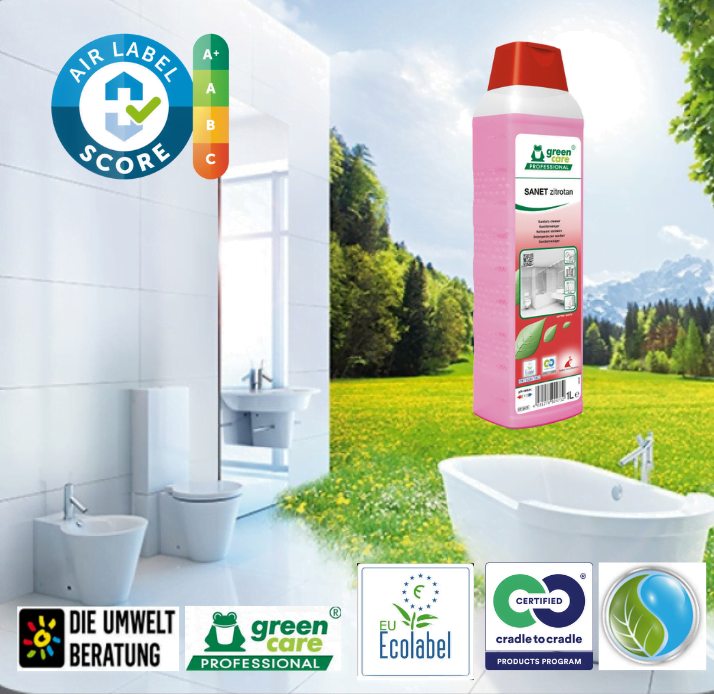 Detergent Ecologic Concentrat Sanet Zitrotan Green Care Detartrant