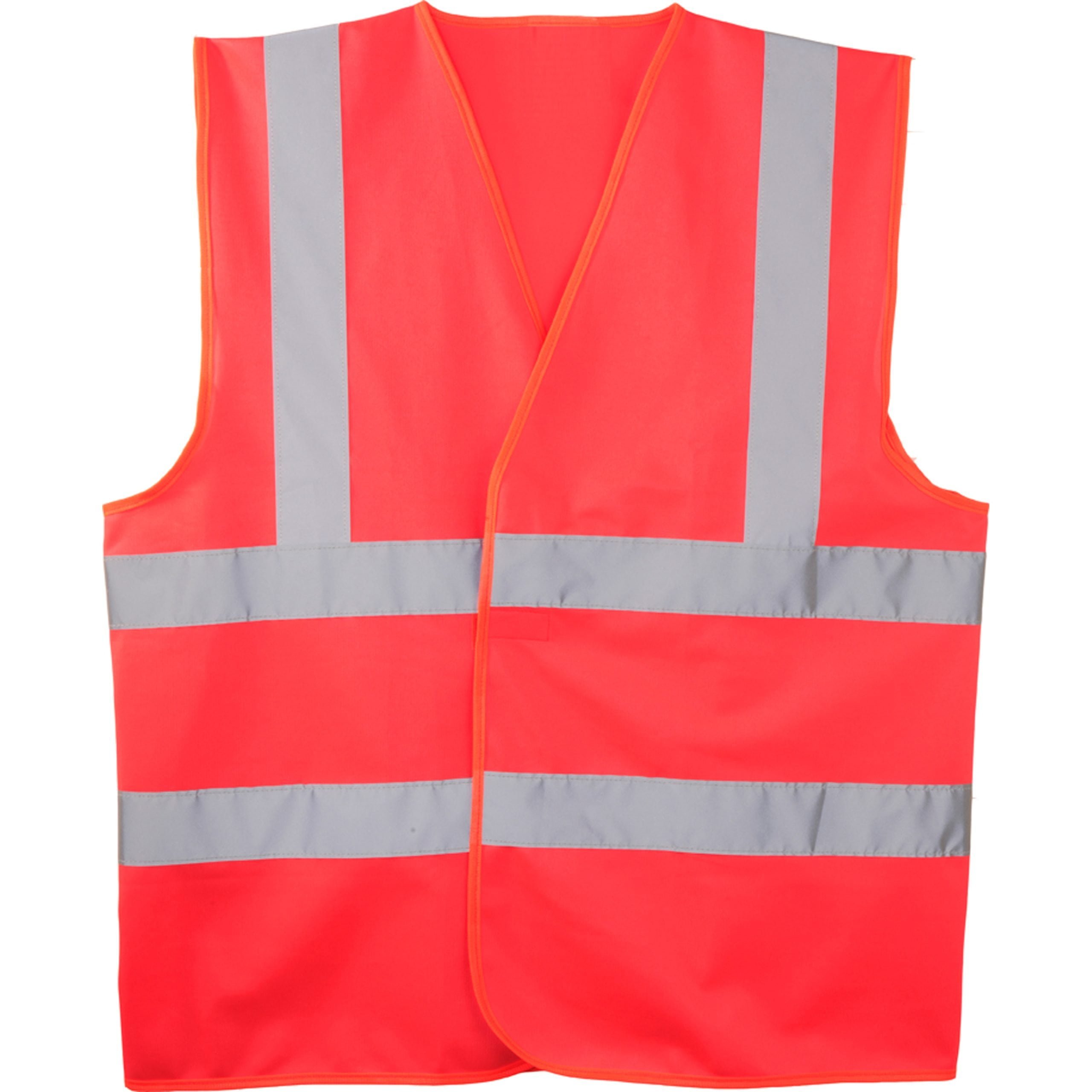 Vesta Hi Viz Reflectorizanta Yard Rosu Neon Clasa Marime Unica Xl