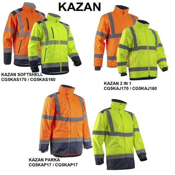 Jacheta Impermeabila Hi Viz De Ploaie Si Vant Kazan Galben