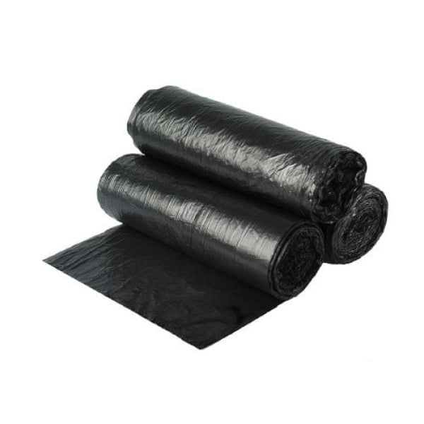 SACI MENAJ 240L/10BUC LDPE NEGRU FARA ETICHETA 29 MICRONI