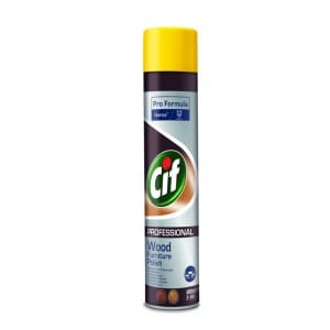 Spray pentru curatarea mobilei din lemn, Cif Professional Wood Furniture Polish, 400 ml