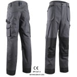 CG5ESP050_Pantaloni de lucru, talie, Escala, gri, material rezistent Ripstop, spate inaltat, genunchi preformati, tiv suplimetar 5cm, intarituri Oxford 600D, buzunare multiple_princ