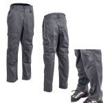 CG5IRP150_Pantaloni de lucru, talie, IRAZU, gri, 60% bumbac, 40% poliester, 300gm², buzunare multiple, tiv suplimentar 5cm_1