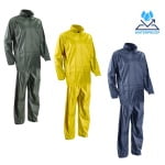 CG5PLS06_CG5PLS080_CG5PLS120_Costum impermeabil pentru ploaie si vant, Pluvio, galben, verde, albastru, compus din jacheta si pantaloni talie, orificii de ventilatie, Coverguard_fata