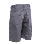 CG8INSG-Pantaloni de lucru scurti, tip bermude, INDUSTRY, gri, tercot, confortabili, rezistenti la uzura, cusaturi intarite, Coverguard_3