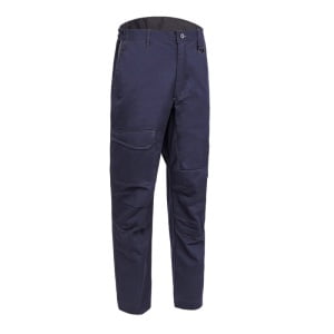 CG5IRP120_Pantaloni de lucru, talie, IRAZU, albastru, 60% bumbac, 40% poliester, 300g_m², buzunare multiple, tiv suplimentar 5cm_fata