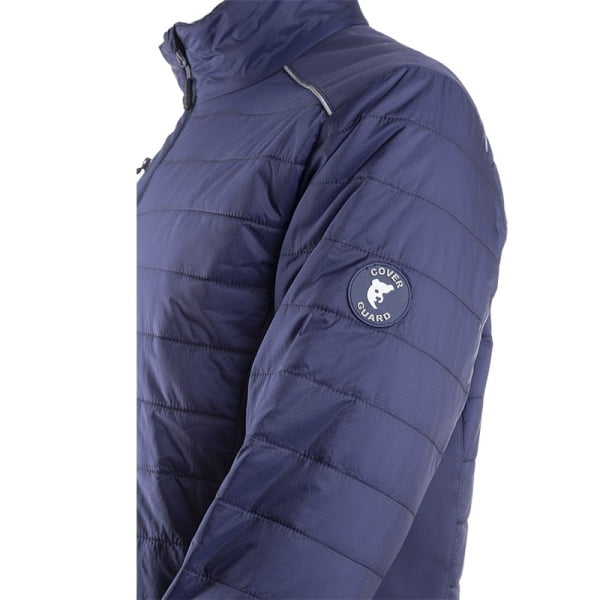 Jacheta de iarna captusita SUMI, Bleumarin, material Ripstop, cu insertii Softshell, 230gr/m²