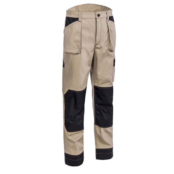 Pantaloni de lucru, talie, Orosi, bej, material rezistent Ripstop, spate inaltat, genunchi preformati, tiv suplimetar 5cm, intarituri Oxford 600D, buzunare multiple