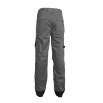 CG8CLPG-Pantaloni de lucru, talie, CLASS, gri, material rezistent Twill, genunchi preformati intariti cu Cordura 500D, Coverguard-spate