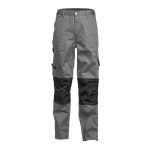 CG8CLPG-Pantaloni de lucru, talie, CLASS, gri, material rezistent Twill, genunchi preformati intariti cu Cordura 500D, Coverguard-fata