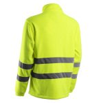 CG5RIT160_Jacheta polar Hi-Viz, Ritto, galben HV, fleece moale si calduros, confortabil, cu benzi reflectorizante, Coverguard_spate2