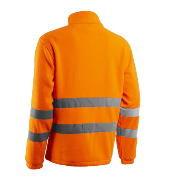 Jacheta polar Hi-Viz, Ritto, portocaliu HV, fleece moale si calduros, confortabil, cu benzi reflectorizante, Coverguard