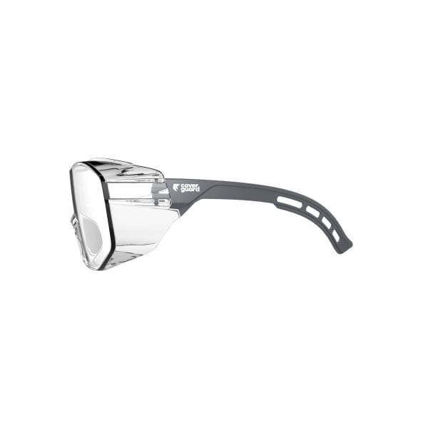 Ochelari protectie Tiger First OTG, pentru purtarea peste ochelari de vedere, lentile transparente tratate anti-zgariere (K), filtru UV, brate Airflex din policarbonat