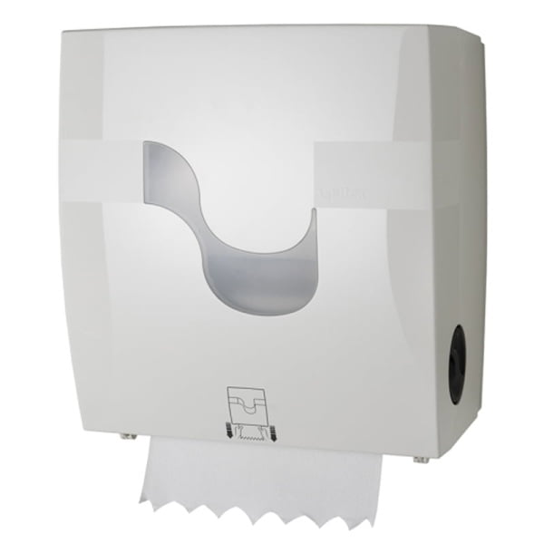 Dispenser autocut manual, prosoape hartie Celtex Formatic 92690, alb, compatibil cu role CE41915 si CE41930