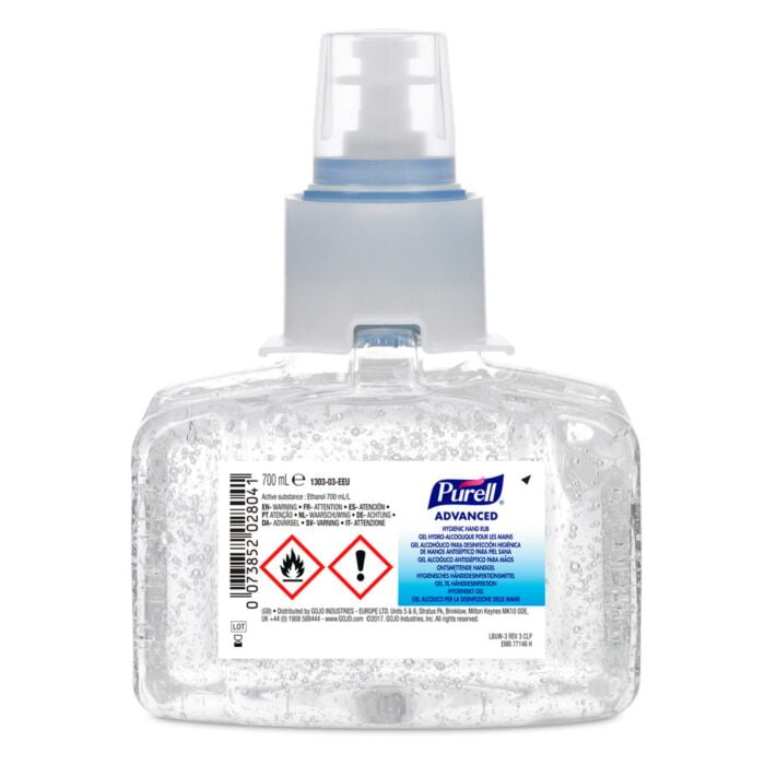 Gel pentru dezinfectarea igienică a mâinilor PURELL Advanced (LTX-7/700mL)