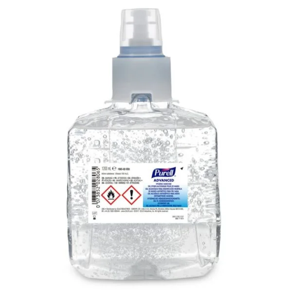 Gel pentru dezinfectarea igienică a mâinilor PURELL Advanced (LTX-12/1200mL)