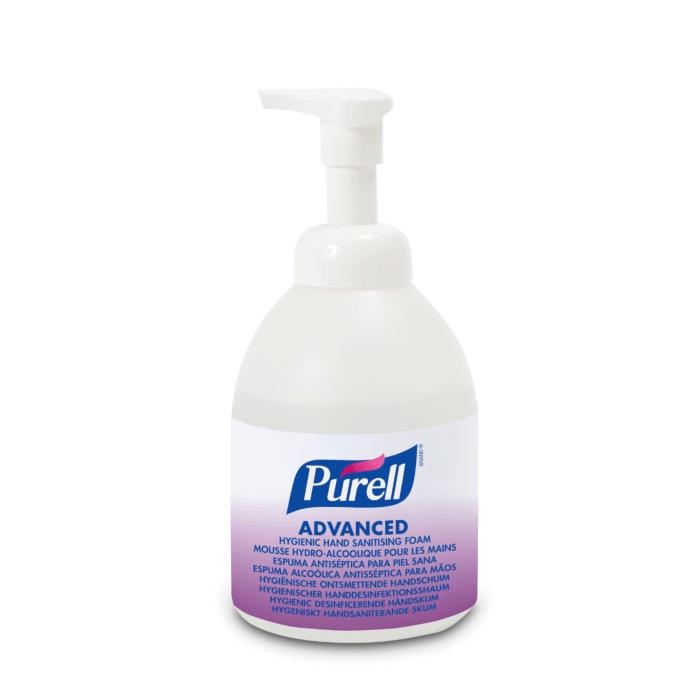 Spumă pentru dezinfectarea igienică a mâinilor PURELL Advanced, 535ml, flacon cu pompă