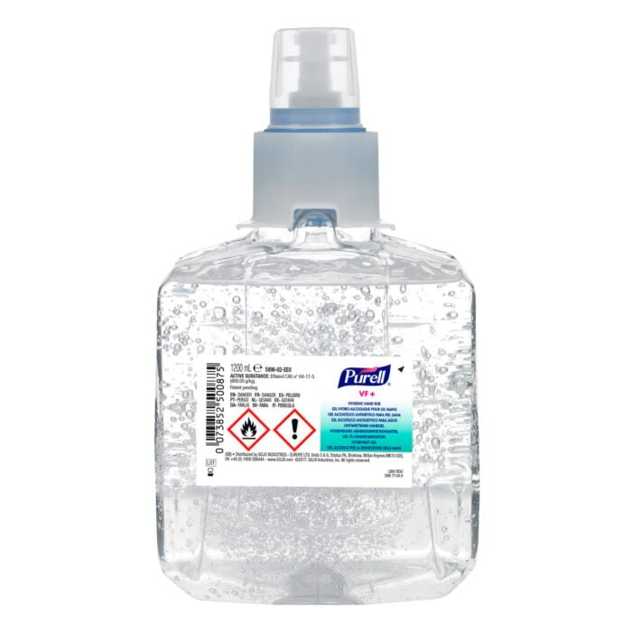 Gel pentru dezinfectarea igienică a mâinilor PURELL VF+  (LTX-12/1200ml)