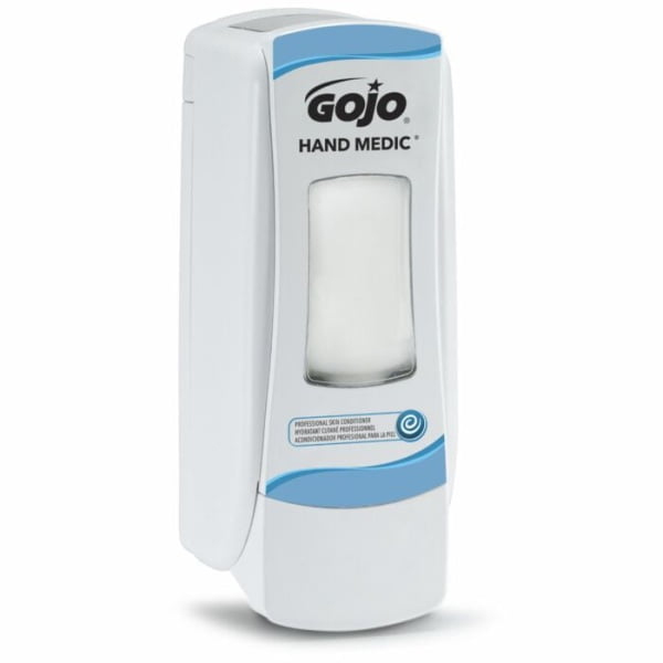 Dozator Gojo Hand Medic ADX-7, alb, manual, pentru rezerva GJ8745 - crema hidratanta profesionala pentru ingrijirea mainilor Gojo Hand Medic ADX 685ml