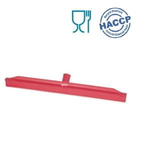 IGX1057_Racleta de apa 55cm, rosie, rezistenta la 80 °C, pentru industria alimentara, conform HACCP