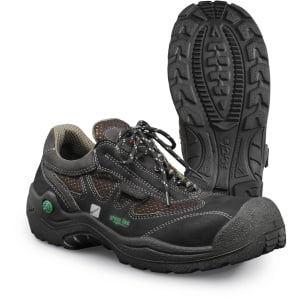 Pantofi din microfibră, material textil,  încălţăminte de protecţie bombeu compozit jalas green line 6468 eko, protecție s3,src, mărimi 36 – 47, culoare negru,gri,verde