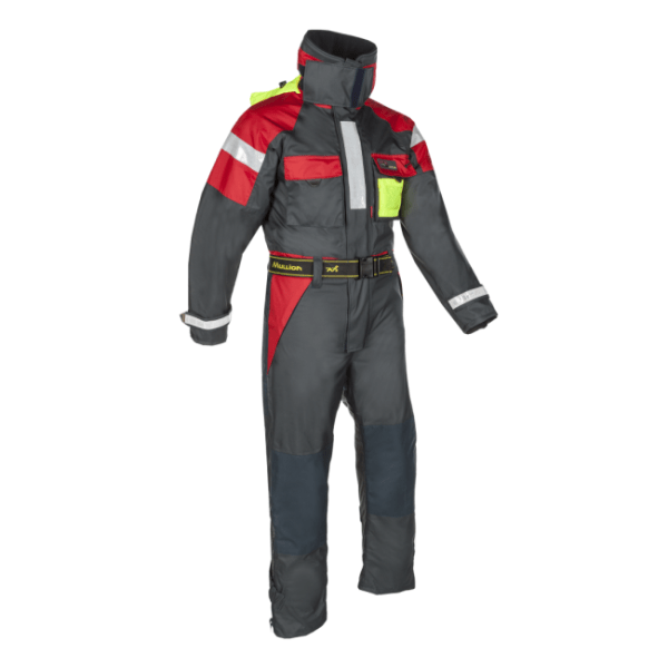 Costum pentru conditii extreme, AQUAFLOAT SUPERIOR FLOTATION SUIT,  Mullion 1MHN,  pentru echipaje navale si platforme marine