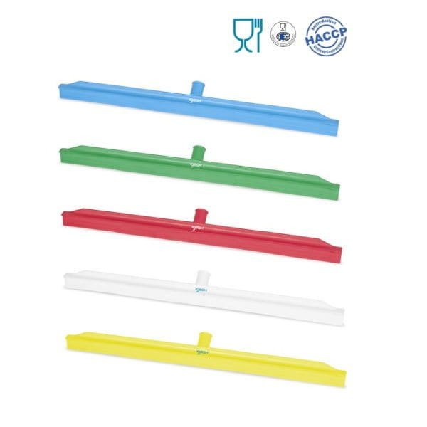 Racleta de apa 75cm, verde, rezistenta la 100 °C, autoclavare 121 °C, pentru industria alimentara, certificata HACCP