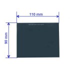 F111_Sticla_Geam pentru masca de sudura 90 x 110 mm, negre, grad filtrare_intunecare DIN 9, DIN 10, DIN 11, DIN 12, DIN 13_dimensiune