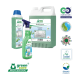 Detergent ecologic, concentrat, GLASS cleaner, Green Care, pentru sticla si oglinzi,certificat Ecolabel, Cradle-to-Cradle_variante ambalare