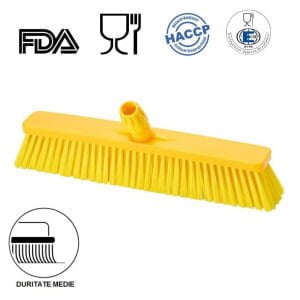 IGEAX_1009YM_Matura inclinata, duritate medie, galbena, 45 cm, termorezistenta, 121 °C, pentru industria alimentara, HACCP,FDA