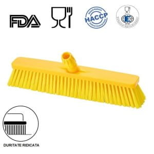 IGEAX_1009YT_Matura inclinata, duritate ridicata, galbena, 45 cm, termorezistenta, 121 °C, pentru industria alimentara, HACCP,FDA