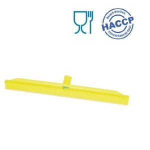 IGX1057Y_Racleta de apa 55cm, galbena, rezistenta la 80 °C, pentru industria alimentara, conform HACCP