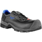 TG1268_Pantofi de protectie S3, ESD, SRC, CI, HRO, HI, JALAS HEAVY DUTY 1268, din piele hidrofuga, bombeu compozit, culoare negru,albastru_lateral