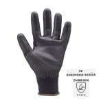 CG6040_Manusi de protectie Eurolite 6040, negre, imersate cu poliuretan (PU) pe palma, rezistente la uzura si rupere, Coverguard_palma