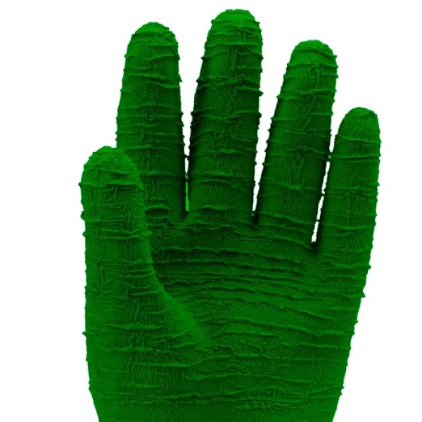 Manusi de protectie din latex, verde, EUROSTRONG 3815, 32 cm, imersate suplimentar pe palma pentru aderenta mai buna, Coverguard