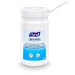 GJ92200-06-EEU_Șerveţele PURELL Hand & Surface Antimicrobial pentru dezinfectarea mainilor si suprafetelor, 200 bucăți_canistră_aplic-open