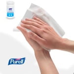 GJ92200-06-EEU_Șerveţele PURELL Hand & Surface Antimicrobial pentru dezinfectarea mainilor si suprafetelor, 200 bucăți_canistră_aplic_1