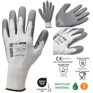 CG1LACW00_Manusi de protectie imersate in latex pe palma, EUROLITE L900, alb-gri, aderenta ridicata in conditii umede sau uscate, rezistenta termica 250°C pentru 15 sec_princ