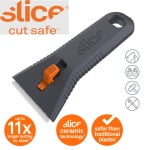 PHC-10591_Razuitor cu lama ceramica, Slice Manual Utility Scraper, cu retractie manuala, nu zgarie si nu rugineste, indeparteaza murdaria dificila sau incrustata de pe geamuri si pardoseli_2