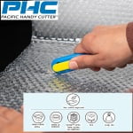 PHC-E12206-4_Cutter cu lama din otel-carbon, autoretractabila, VOLO disposable auto-retract safety knife, usor, ergonomic, pentru sarcini de taiere cu volum mare de lucru_3