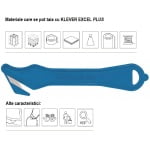 PHC-PLS-400-30MD_Cutter detectabil pentru taierea ambalajelor mai groase, Klever Excel PLUS Metal Detectable, albastru inchis, lama din otel, incorporata, in maner, ergonomic_aplicatii2