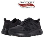 SK200025EC-BLK_Pantofi ocupationali OB, A, FO, SRC, ESD, SKECHERS ARCH FIT SR, AXTELL, usori si confortabili, cu brant pentru sustinerea arcadei talpii, flexibili in miscare, ergonomici_lateral2