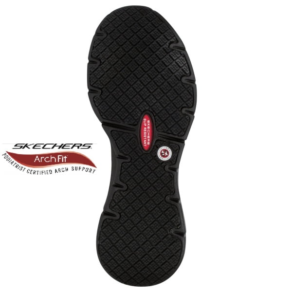 Pantofi ocupationali OB, A, FO, SRC, ESD, SKECHERS ARCH FIT SR, AXTELL, usori si confortabili, cu brant pentru sustinerea arcadei talpii, flexibili in miscare, ergonomici, model sport