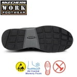 SK200127EC-BLK_Pantofi de protectie sport, S1P, SRA, ESD, model sport barbati, SKECHERS Malad II, cu bombeu compozit, protectie anti-intepare, brant Air-Cooled Memory Foam_4