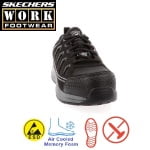 SK200127EC-BLK_Pantofi de protectie sport, S1P, SRA, ESD, model sport barbati, SKECHERS Malad II, cu bombeu compozit, protectie anti-intepare, brant Air-Cooled Memory Foam_7