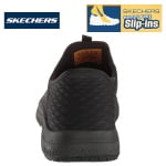 SK200205EC-BLK_Pantofi ocupationali OB FO SRC, model sport pentru barbati SKECHERS SUMMITS SR – COLSIN, Hands Free Slip-Ins, incaltare rapida, usori si confortabili_spate