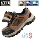 SK77183EC-BRBK_Pantofi de protectie impermeabili, pentru barbati, SB, WR, SRA, SKECHERS Greetah Comp Toe, cu bombeu compozit, din piele intoarsa si material textil, cusaturi sigilate_2