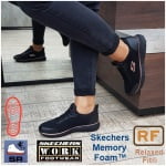 SK77222EC-BKRG_Pantofi ocupationali OB E FO, SRC, model sport femei, SKECHERS SQUAD SR, negru-roz, din material textil, brant Memory Foam si talpa flexibila, anti-alunecare_princ1