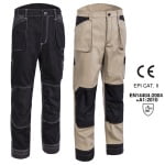 CG5ORP010_CG5ORP020_Pantaloni de lucru, talie, Orosi material rezistent Ripstop, spate inaltat, genunchi preformati, tiv suplimetar 5cm, intarituri Oxford 600D, buzunare multiple_variante