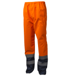 CG7HYDO_Costum impermeabil HI-Viz, ploaie si vant, Hydra, vizibilitate ridicata, portocaliu fluorescent-albastru, benzi reflectorizante, jacheta si pantaloni talie, Coverguard_pantalon